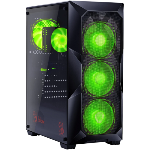 ПК Bloody BD-PC RB55C1 (2107186) MT Ryzen 5 5600X (3.7) 32Gb SSD1Tb RTX4060 8Gb Windows 11 Home GbitEth 500W черный (RUS)