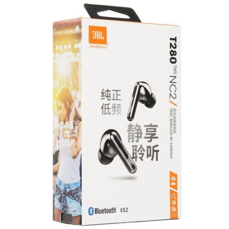 Наушники TWS JBL Т280 NC2 черный