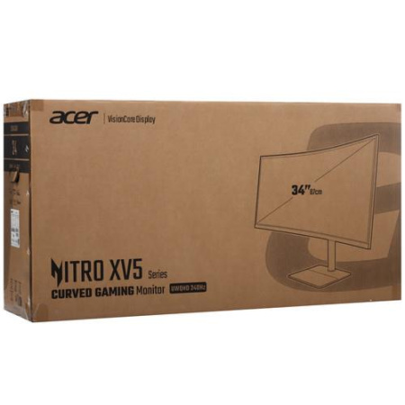34" Монитор Acer Nitro XV345CURXbmiipphx черный