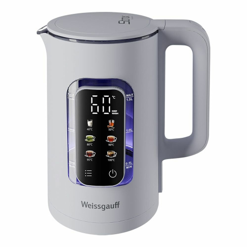 Электрочайник Weissgauff WK 1500 Dw Touch BodyCool