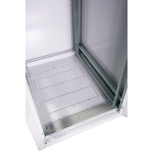 Шкаф коммутационный ЦМО ШТК-Э-42.8.10-13АА напольный 42U 800x1000мм пер.дв.стекл металл серый