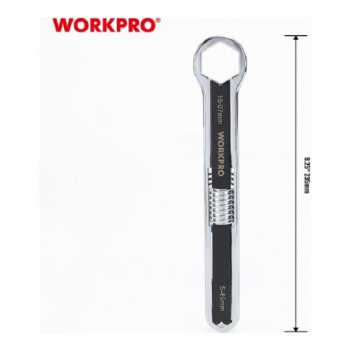Ключ разводной WORKPRO WP272016 5-27 мм