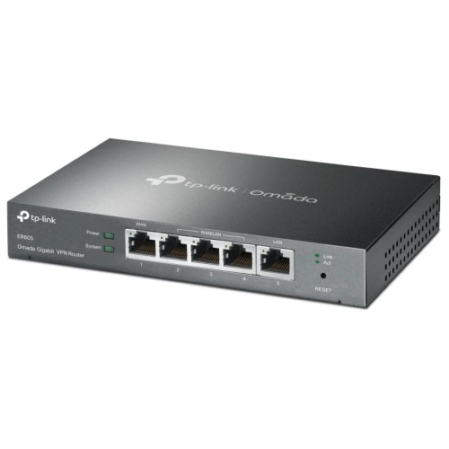 Роутер TP-Link TL-R605 Safestream gigabit SDN gateway (1 Giga WAN port, 3 Giga WAN/LAN port, 1 Giga LAN port)