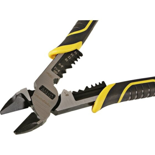 Бокорезы Hanskonner HK1020-02-2-200 (200мм, эксц. шарнир,+30проц. к силе реза, TPR, съёмник изол)