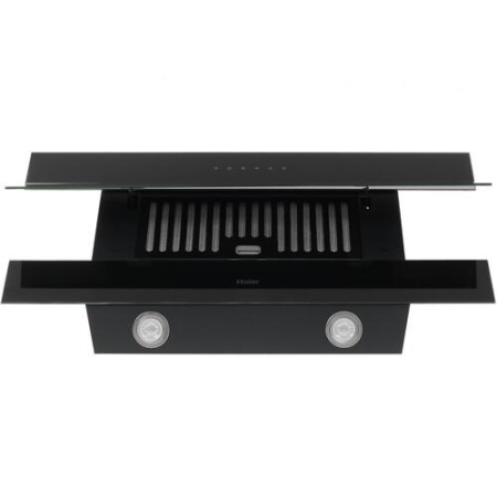 Вытяжка наклонная Haier HVX-W992GBA черный/серебристый