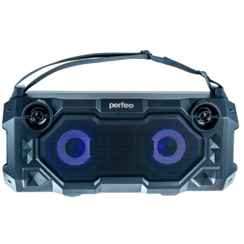 Акустика портативная PERFEO PF_D0020 Bear 36W черная + бп микрофон