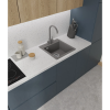 Кухонная мойка GRANFEST Urban 245 dark gray