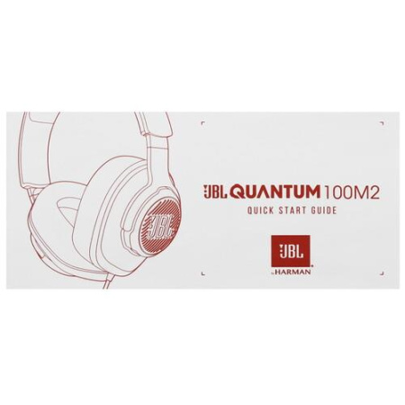Проводные наушники JBL Quantum 100M2 бирюзовый