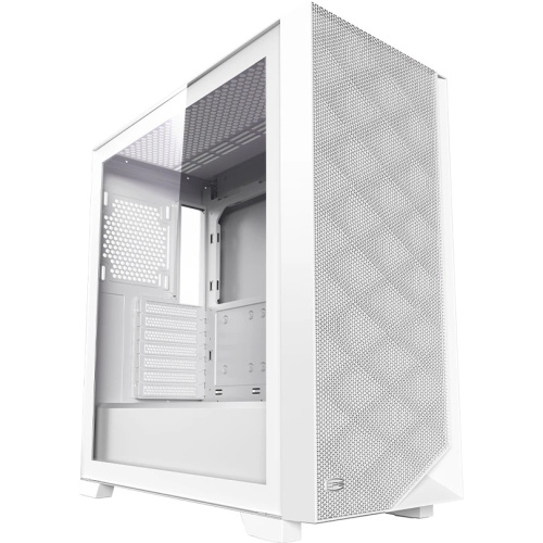 Корпус PcCooler C3D510 WH ARGB без БП, Tempered Glass Full Tower, White, TG, 0.7 SPCC, 3x120mm E-ATX, ATX, mITX 170/390/410mm 2x2.5", 7xPCI