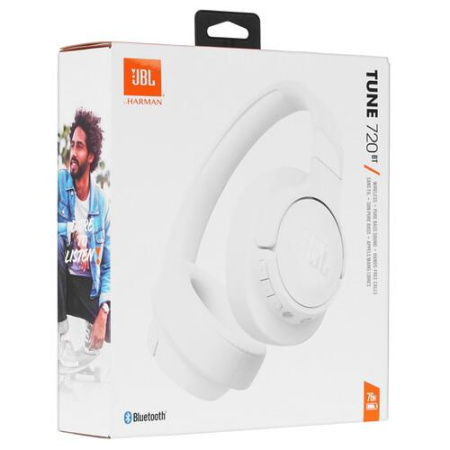 Беспроводные/проводные наушники JBL Tune 720BT белый