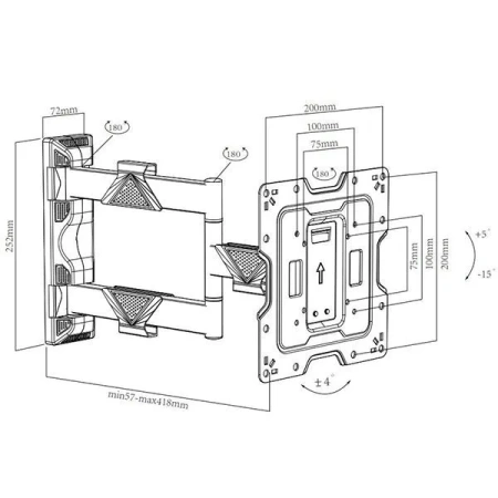 Кронштейн ASPECT Line-28