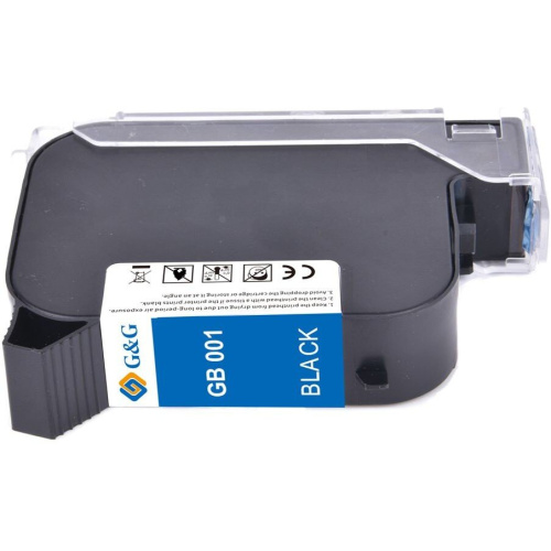 Картридж струйный G&G GB-001BK черный (42мл) для G&G GG-HH1001