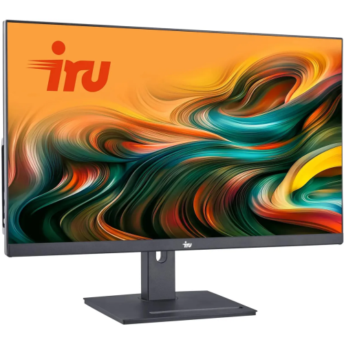 Моноблок IRU 27IM (2044690) 27" Full HD i3 1215U (1.2) 8Gb SSD256Gb Iris Plus Graphics Free DOS GbitEth WiFi BT 120W Cam черный 1920x1080